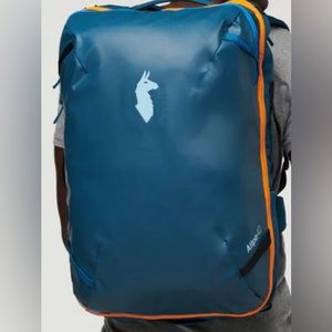Cotopaxi Allpa 42L Travel Pack. Color -blue/Indigo